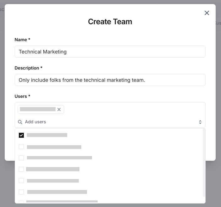 create-team