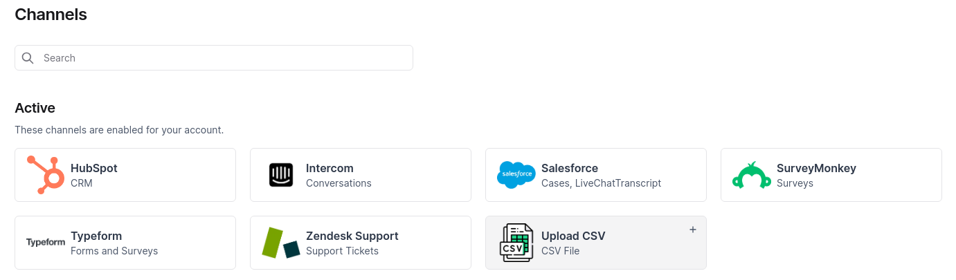 CSV Columns